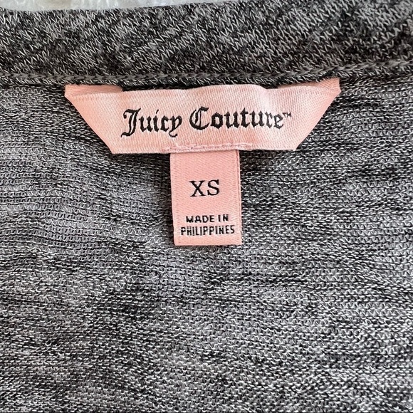 NWT. Juicy Couture Gray top - Picture 5 of 11